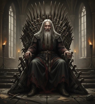 Aerys II Targaryen, "The Mad King," Targaryen family tree portrait