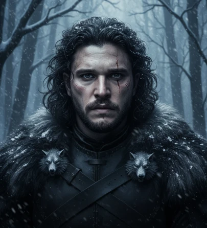Jon Snow, born Aegon Targaryen, son of Rhaegar Targaryen and Lyanna Stark