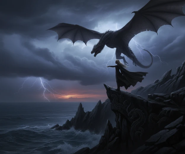 Daenerys Targaryen, "Mother of Dragons," Targaryen family tree portrait