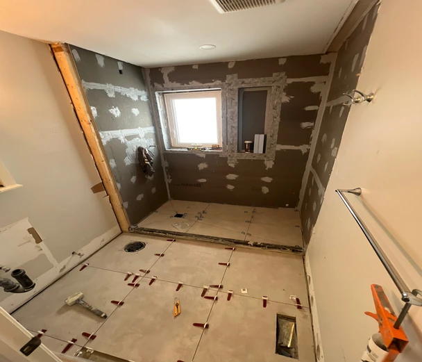 Before bathroom renovation